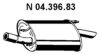 EBERSP?CHER 04.396.83 End Silencer